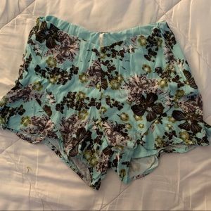Ruffled Free People Shorts